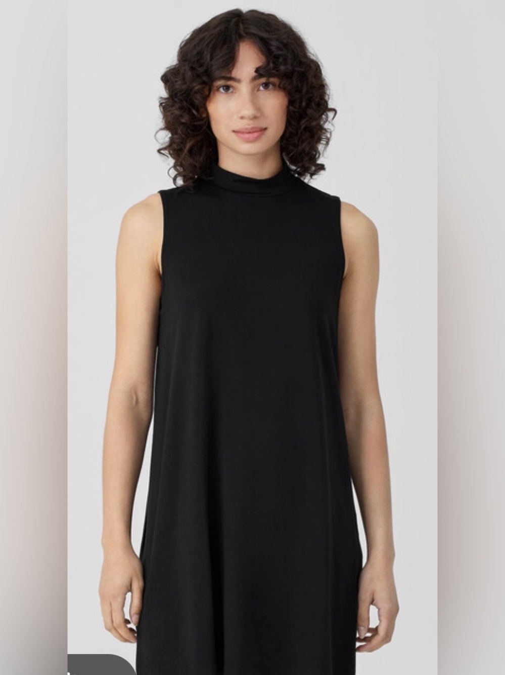 Cable & Gauge Black Pleated Mini Dress Like New